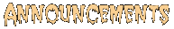 Announcements